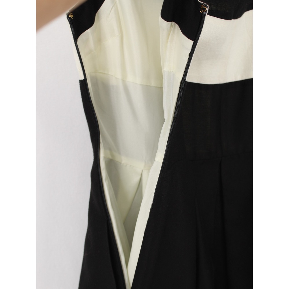 Kate Spade Gayle Fit Flare Dress size 0 Silk Blend Sleeveless Preppy Timeless - Picture 6 of 11